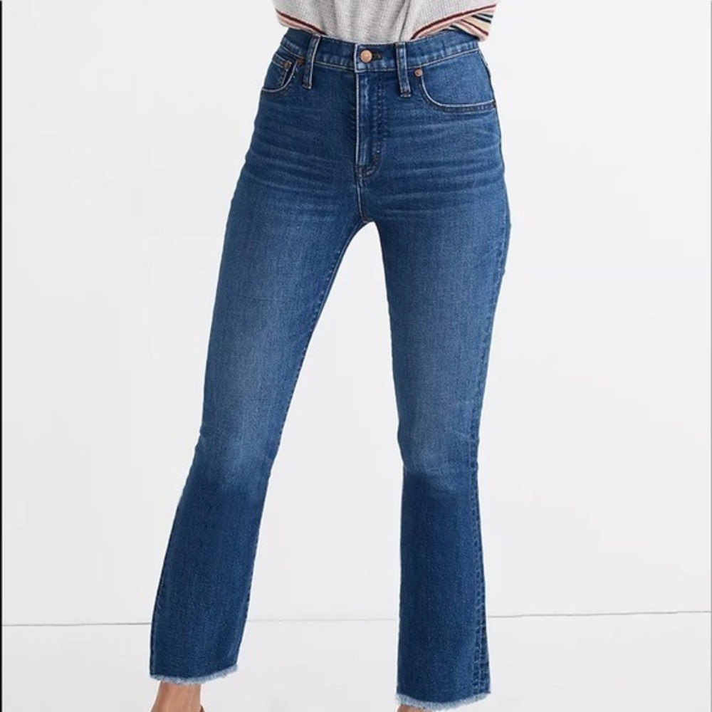 Madewell Cali Demi-Boot Jeans in Columbus‎ Wash: Comfort Stretch Edition